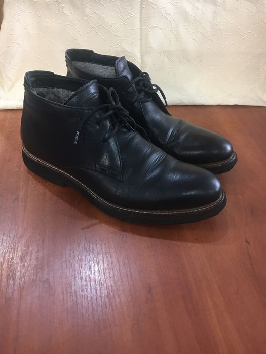 Чоловічі шкіряні зимові черевики 41р