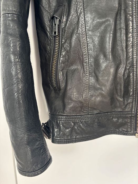 Kurtka skórzana męska S Superdry