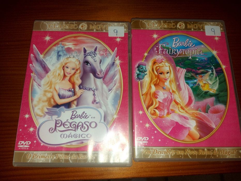 Dvds   da barbi para venda