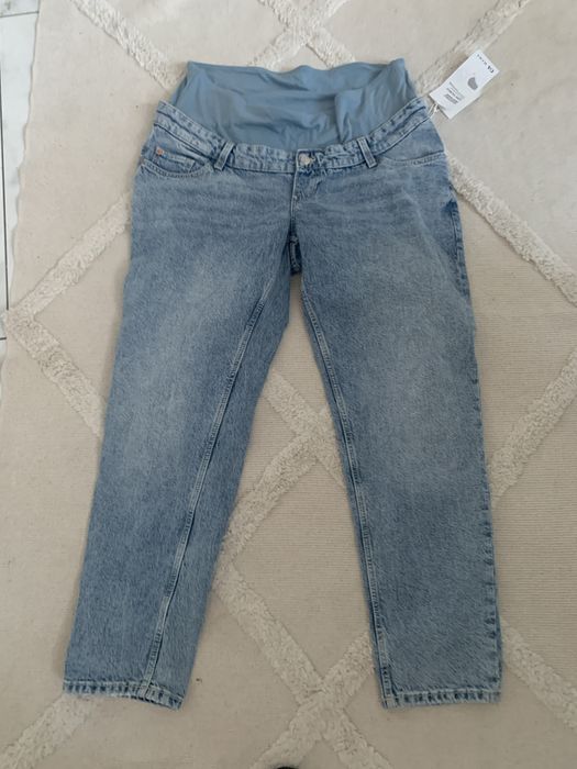 Штани джинсові для вагітних.