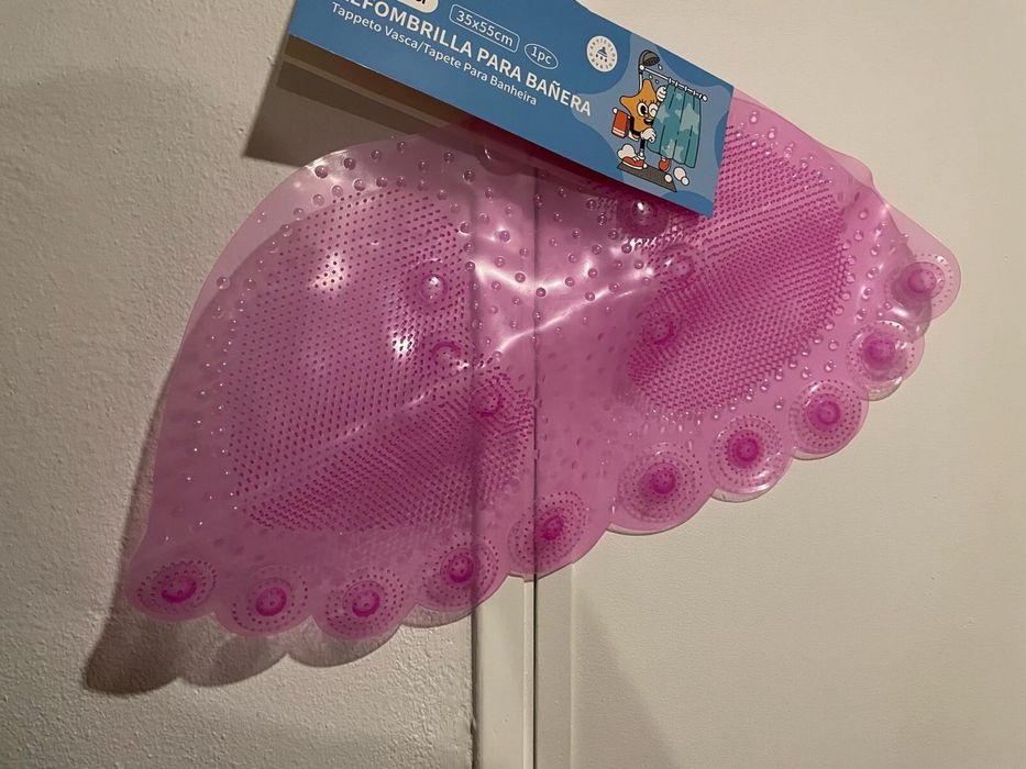Tapete proteção para banho