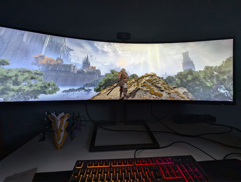 Monitor 32:9 PHILIPS Brilliance 498P9 48.8" 5120x1440px Curved