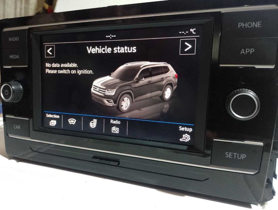 Автомагнитола volkswagen atlas s