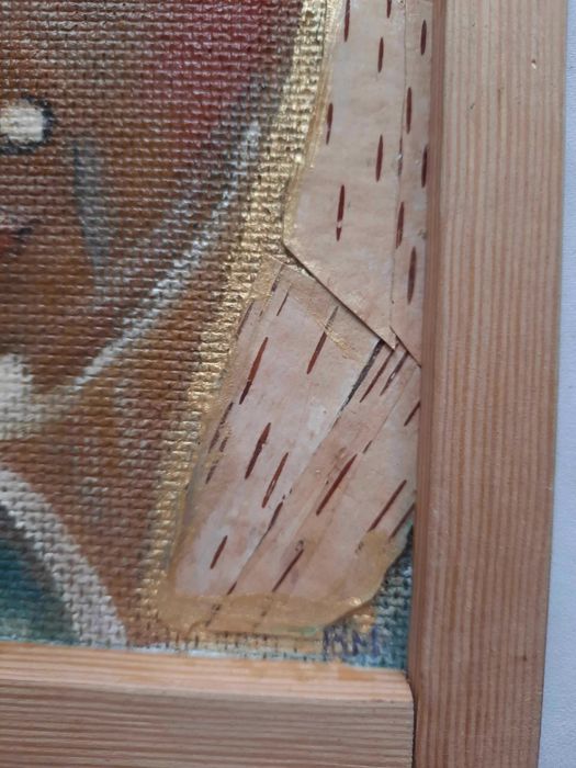 Brygida Mielcarek PORTRET ŚWIĘTEJ Obraz akryl