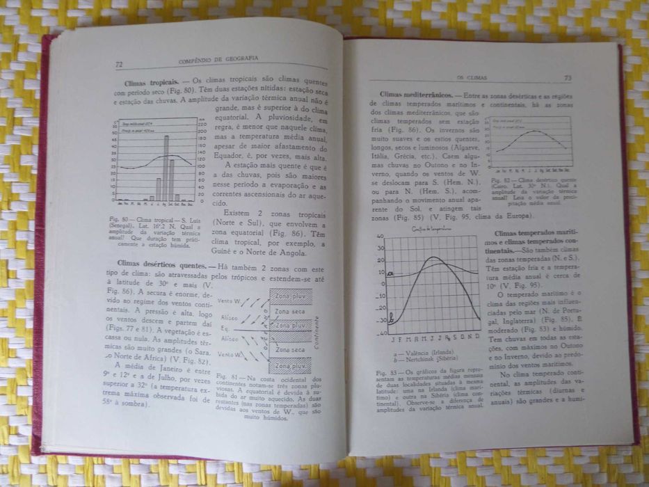 Compêndio  GEOGRAFIA 2º CICLO DOS LICEUS  - 1962
Júlio L de Loureiro