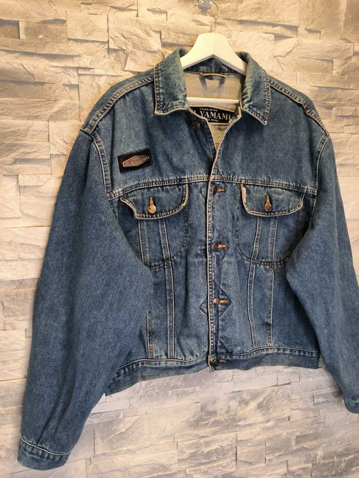 Kurtka Yashi Yamamuri Dżinsowa Jeansowa Vintage Przejściowa
