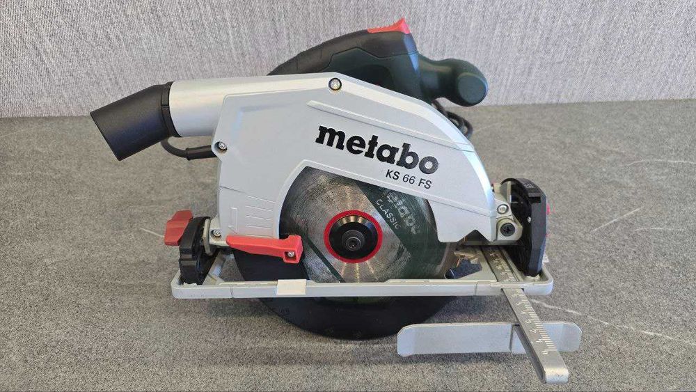 Ручная дисковая пила Metabo KS 66 FS, 1500 Вт (MetaLoc) 601066500