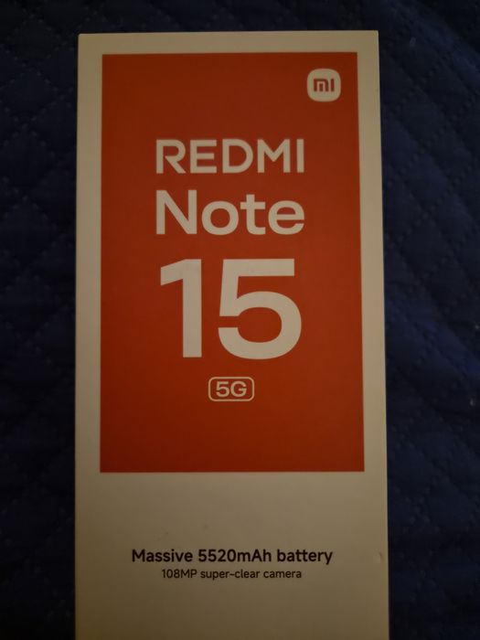 REDMI Note 15 8gb/256gb black