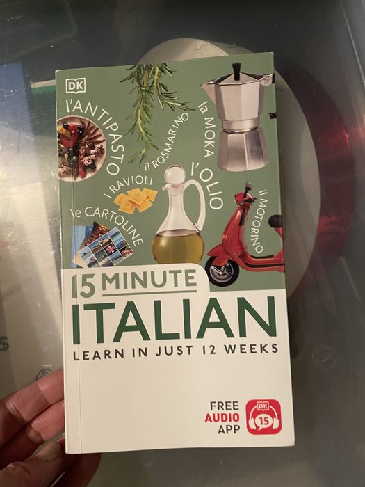 15 minute Italian, książka