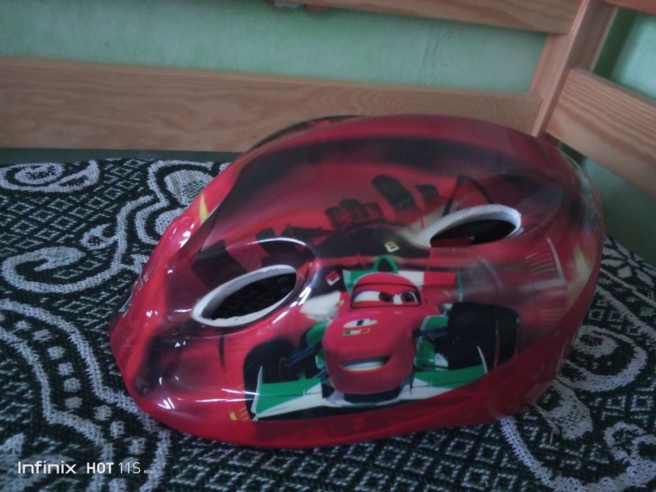 Kask rowerowy M dla chłopca