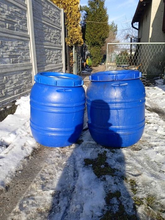 Beczki plastykowe,deszczówka,zboże,piasek