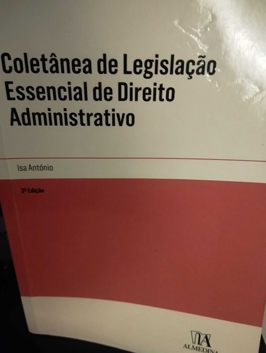 Vendo – Coletânea de Legislação Essencial de Direito Administrativo