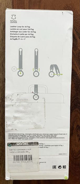 Capa em pele para Apple AirTag