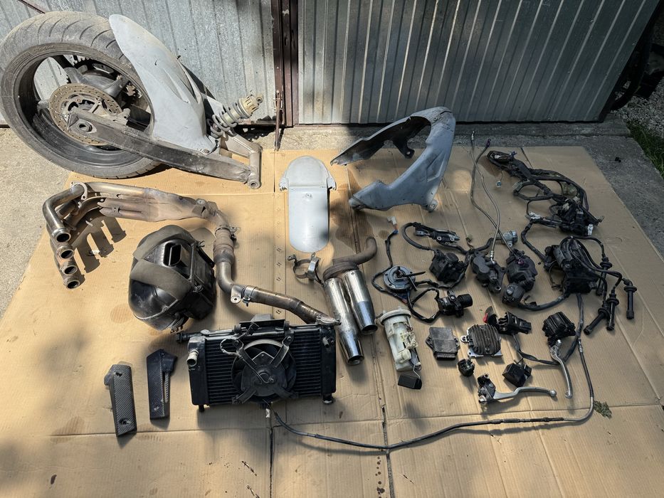 Yamaha Fz6 2008 stacyjka zamek instalacja regulator manetka korek