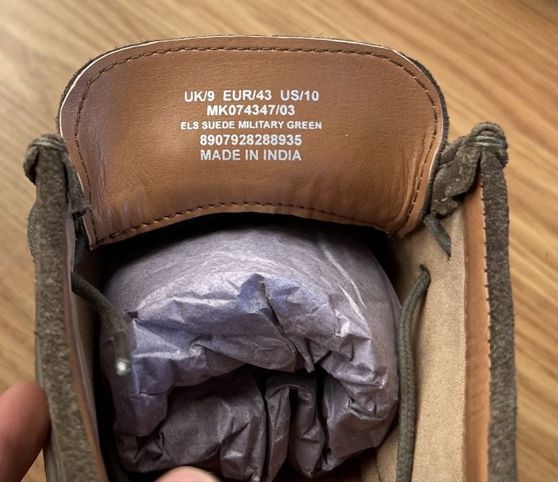 Off The Hook London Els Suede Military Green