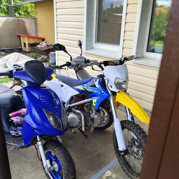Продам питбайк Бартон СРОЧНО так как выезжаю за границу