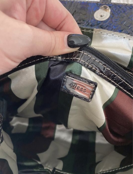 Carteira preta Guess