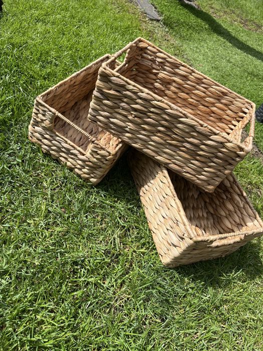 Nowe koszyki 26x18x12 wiklinowe