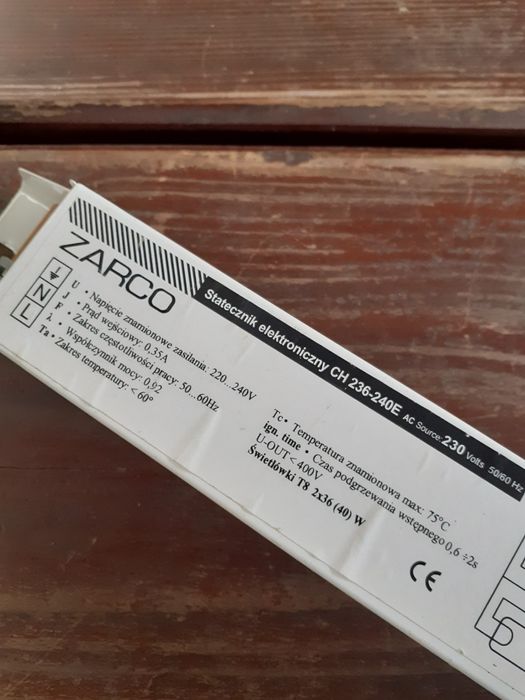 Zasilacze do wkrętarek , statecznik elektroniczny