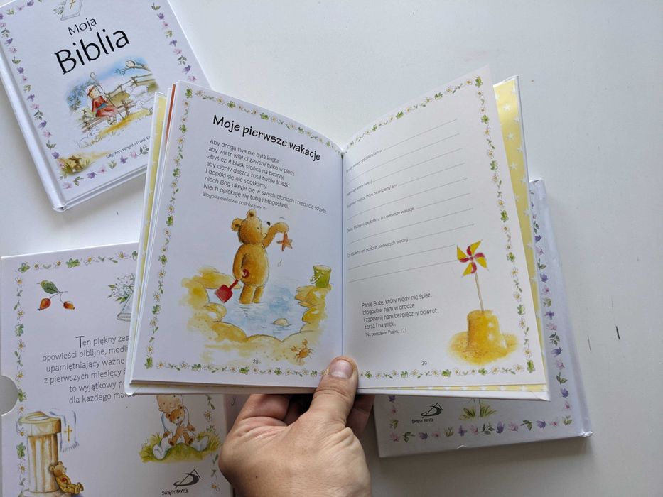 Zestaw książeczek na chrzest Dla malucha. Moja Biblia, album, modlitwy