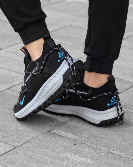 !ТЕРМО! Nike ACG Mountain Fly (Gore-Tex) Black/Blue 40 41 42 43 44 45