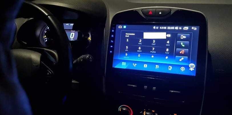 Rádio Renault Clio 4 - Android 13 – 2 DIN GPS WIFI - Garantia Novo