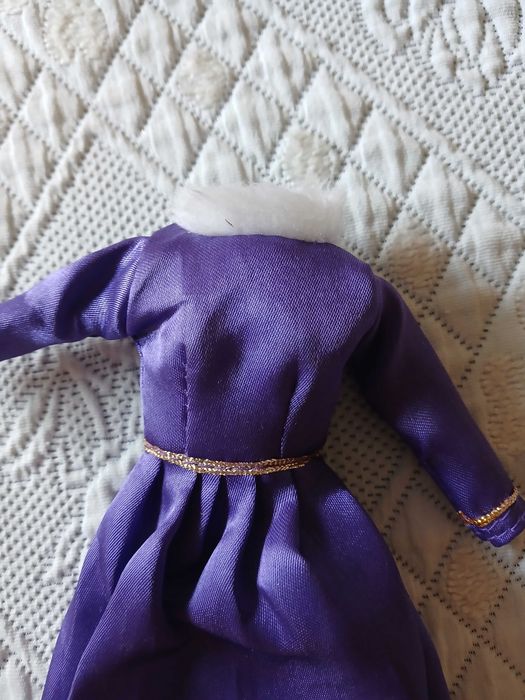 Vestido Roxo para Boneca