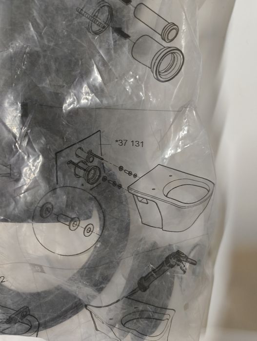 Zestaw montażowy miska wisząca Grohe