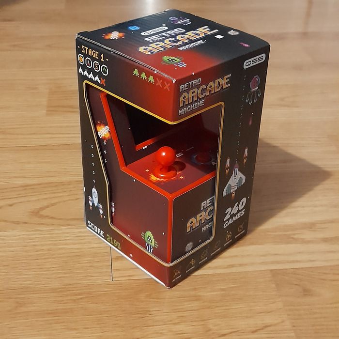 PROMOÇÃO - Mini Retro Arcade Machine (NOVO/SELADO)