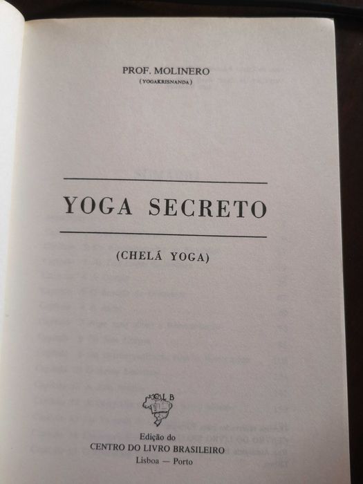 Livro "Yoga secreto" (Chelá Yoga)