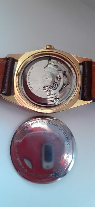Zegarek ONSA SUPER AUTOMATIC 25 JEWELS Złoty au-20 antyk.