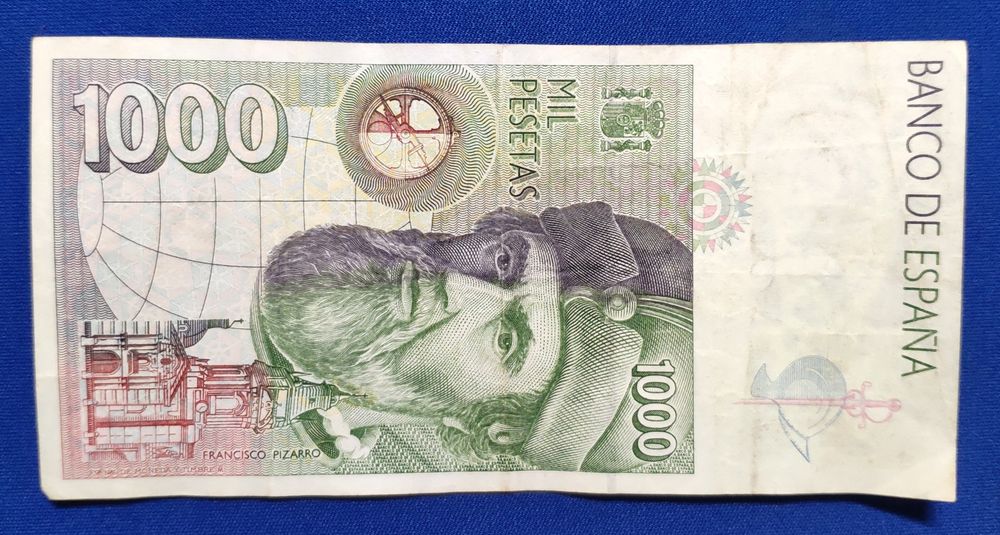 Nota de 1000 pesetas