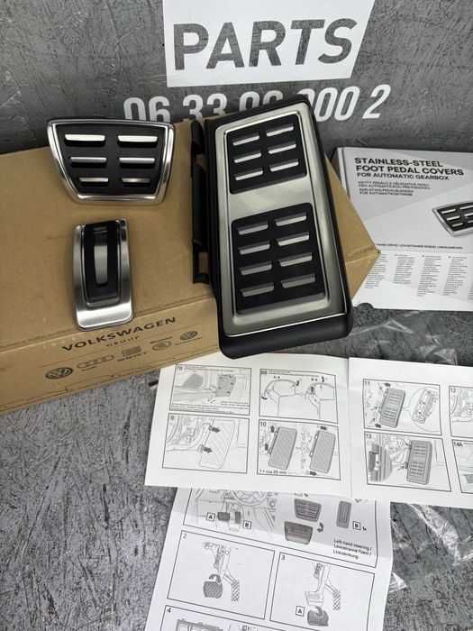 Оригінальні накладки на педалі Volkswagen | Skoda 5G1-064-205