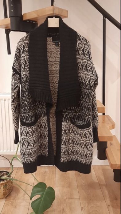 Cynthia Rowley sweter 25% wełna 25% alpaka S