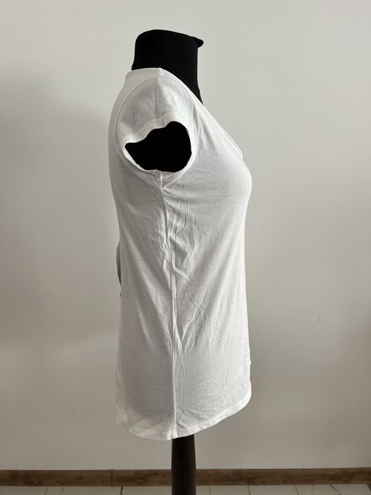 bluzka z krótkim rękawem i rozcięciem na plecach Zara rozm. M