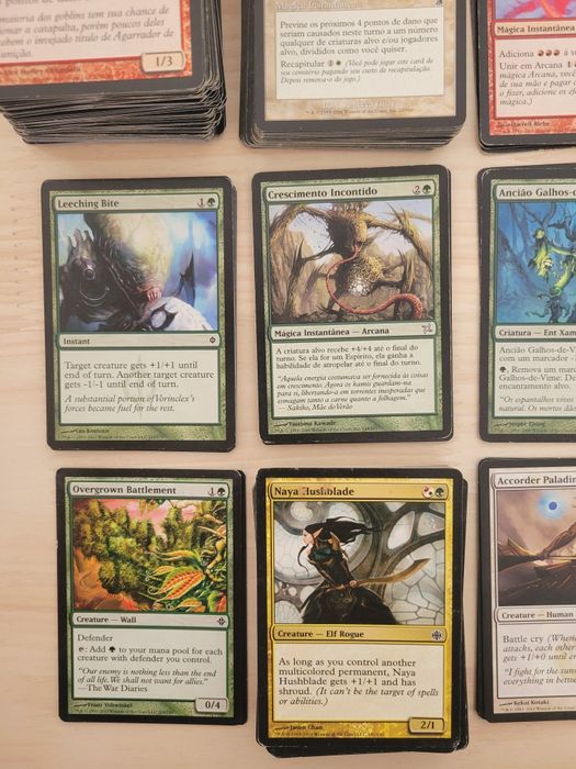 Coleção Magic The Gathering – Odyssey, M10, Shadowmoor e mais