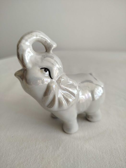 Słoniki ceramiczne 4 sztuki