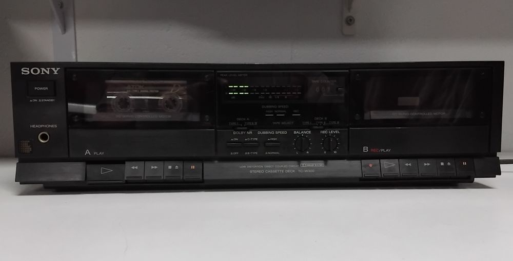 SONY deck cassettes TC-W300