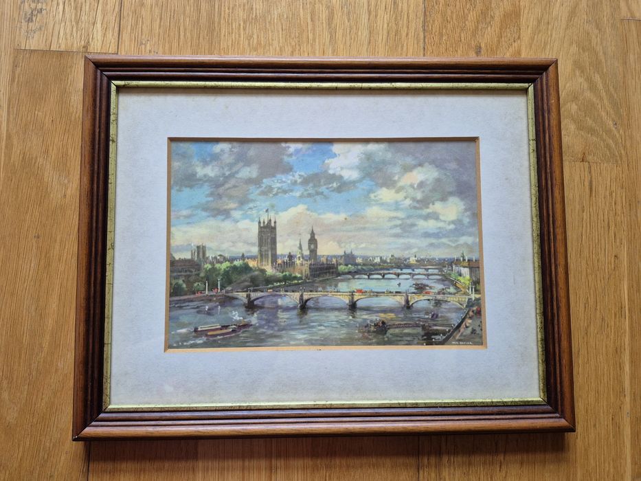 Gravura de cidade europeia