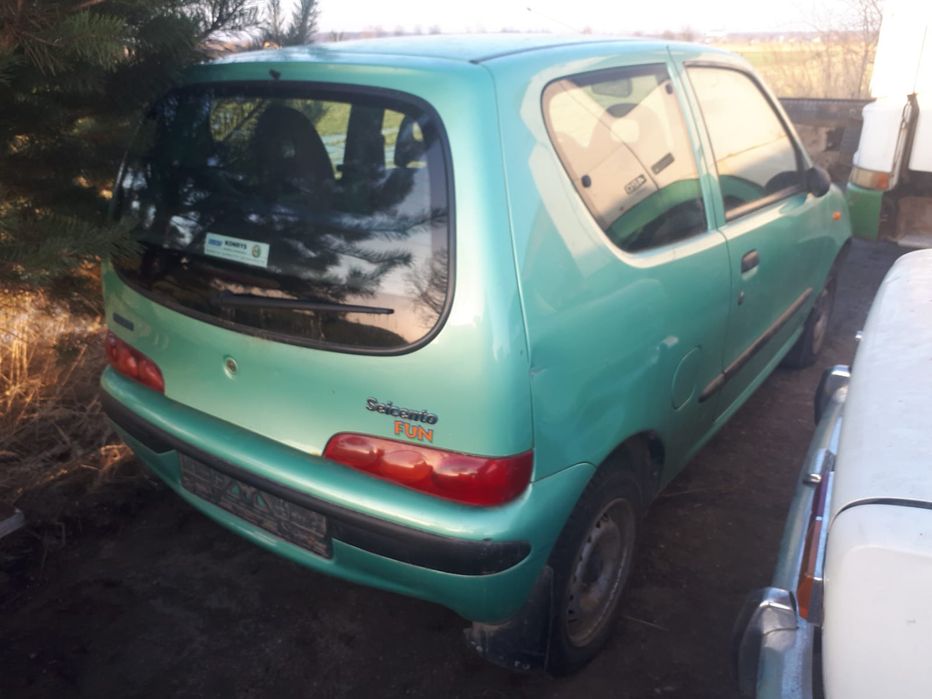 Fiat Seicento z 2001, od pierwszego właściciela.