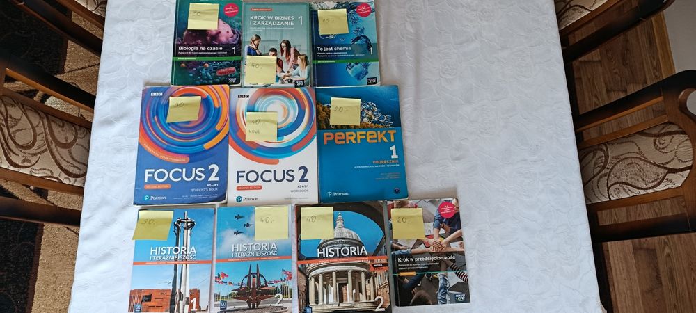 Książki do technikum albo liceum kl 2