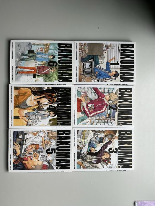 Manga bakuman tomy 1-6