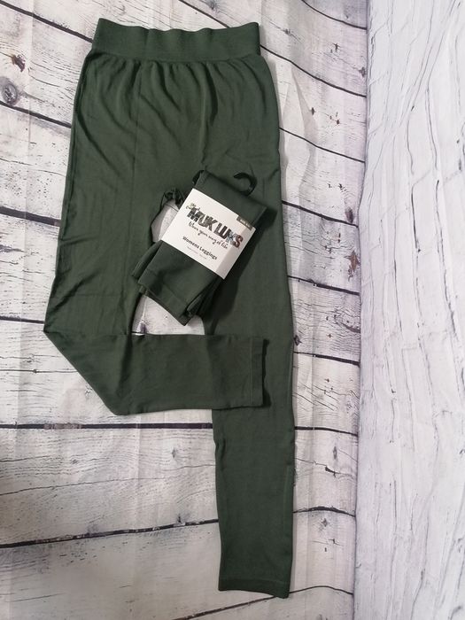 Безшовні легінси Muk Luks без утеплення, висока посадка