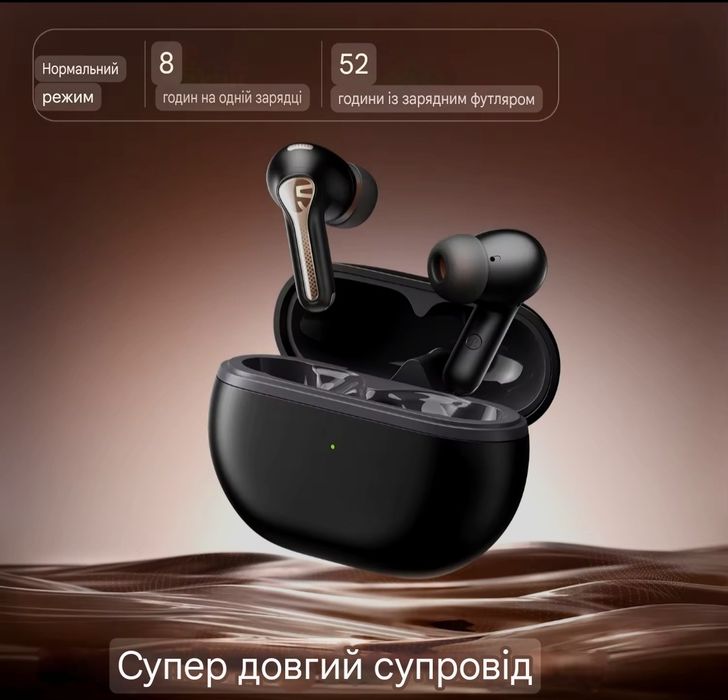 LDAC/Нові SoundPeats Capsule 3 Pro Black