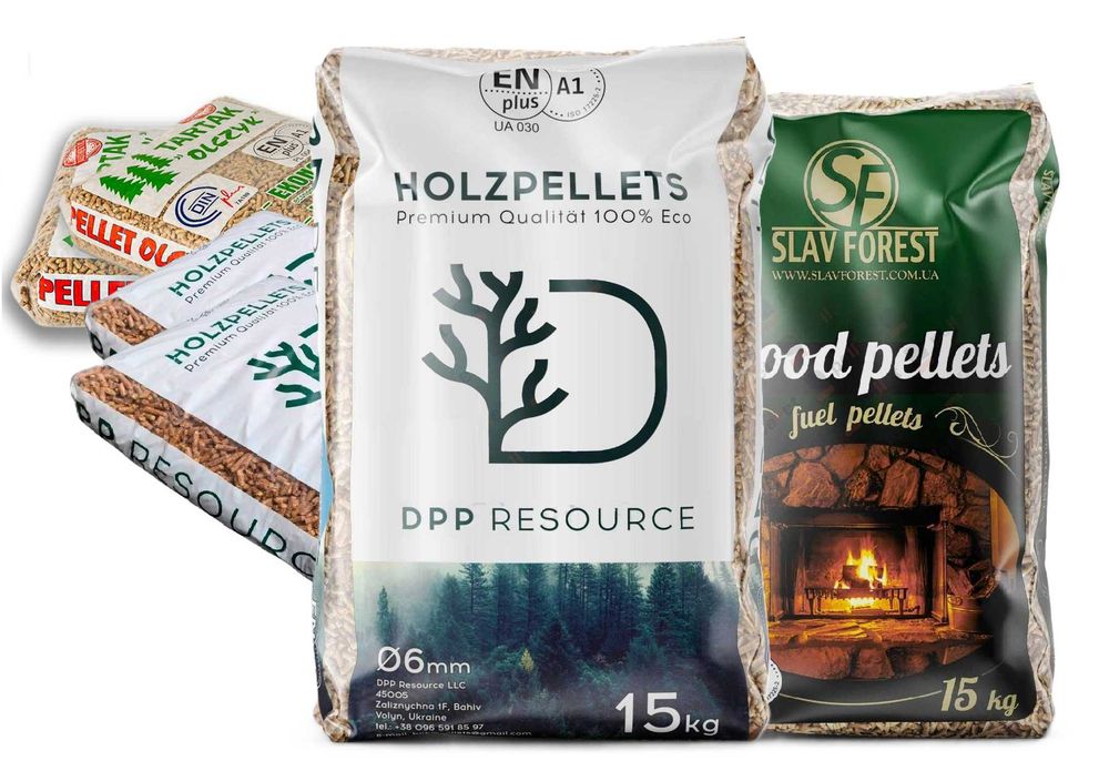 PELLET sosnowy pelet 15kg certyfikowany A1 dostawa GRATIS