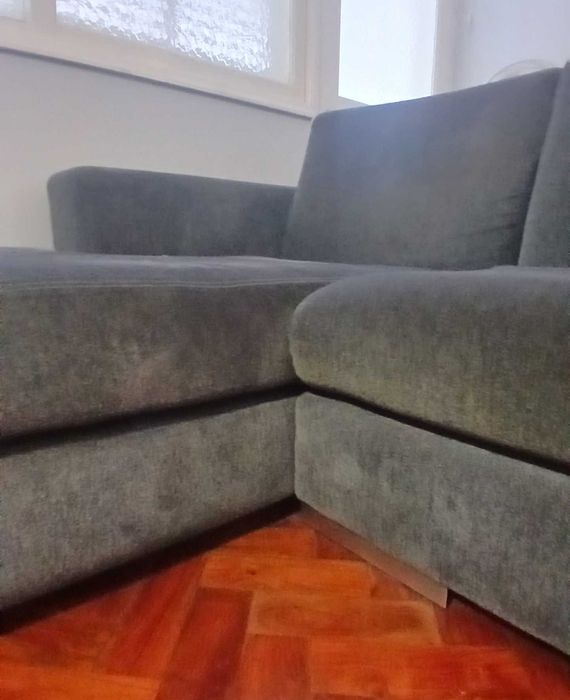 Chaise Lounge Esquerdo - Cinza Escuro