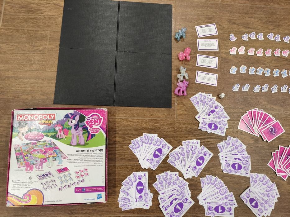Monopoly Junior My Little Pony, GRA stan bardzo dobry