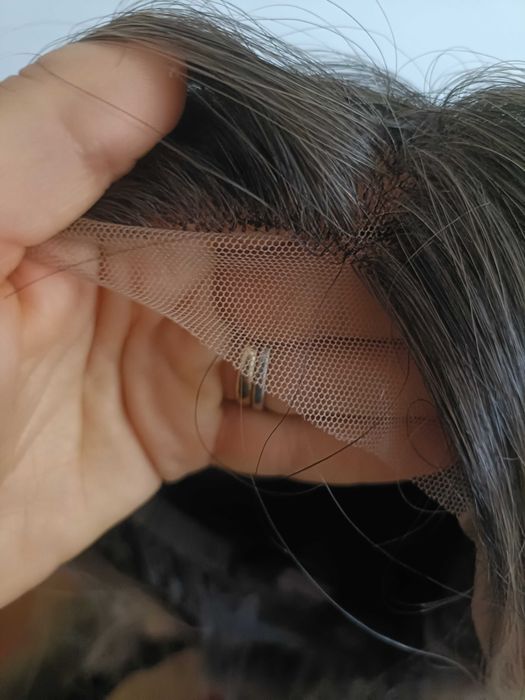 Peruca Lace Nova 70 cm Marrom Castanho caramelo claro