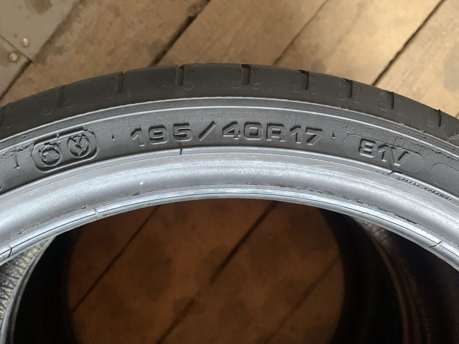 2шт 22год 195/40R17 Goodyear Efficient Grip Performance