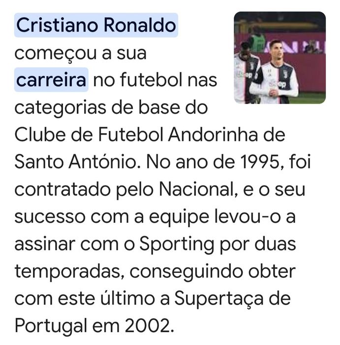Medalha dd Cristiano Ronaldo primeiro trofeu ganho